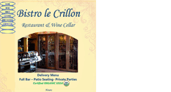 Desktop Screenshot of bistrolecrillon.com